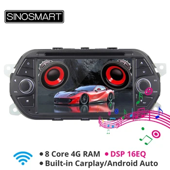 SINOSMART 4G RAM 8 Core CPU Car GPS Navigation Player for Fiat Tipo with Canbus
SINOSMART 4G RAM 8 Core CPU Car GPS Navigation Player for Fiat Tipo with Canbus