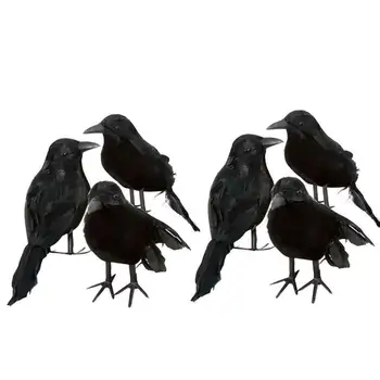 Black Lifesize Simulation Raven Movie Prop Fake Crow Halloween Fake Bird Hunting Decor Ghost Festival Supplies Wholesale
Black Lifesize Simulation Raven Movie Prop Fake Crow Halloween Fake Bird Hunting Decor Ghost Festival Supplies Wholesale