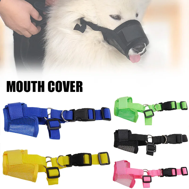 Pet Dog Mouth Covers Adjustable Soft Dog Mesh Muzzle for Small Medium Large Dog Breathable Mesh Mouth Cover Protects Dog
Pet Dog Mouth Covers Adjustable Soft Dog Mesh Muzzle for Small Medium Large Dog Breathable Mesh Mouth Cover Protects Dog
