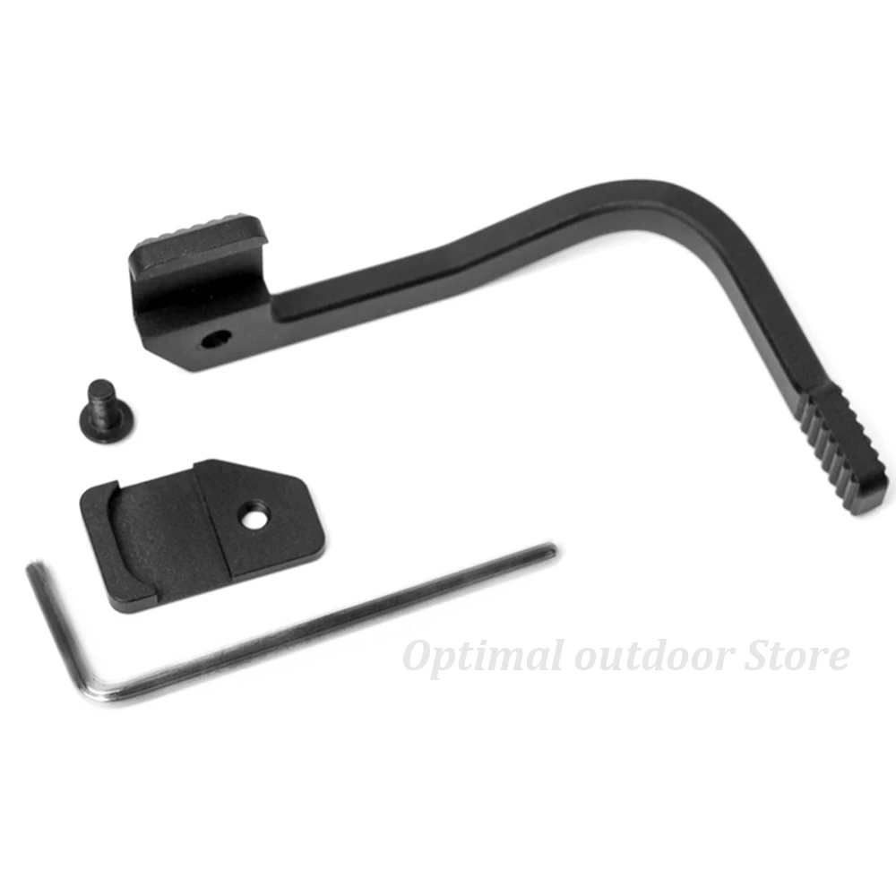 TOtrait Tactical Bolt Catch Extender Enhanced Bad Lever MAP Release Lever Ambidextrous Mount-On Side Plate 5.56/223 black
TOtrait Tactical Bolt Catch Extender Enhanced Bad Lever MAP Release Lever Ambidextrous Mount-On Side Plate 5.56/223 black