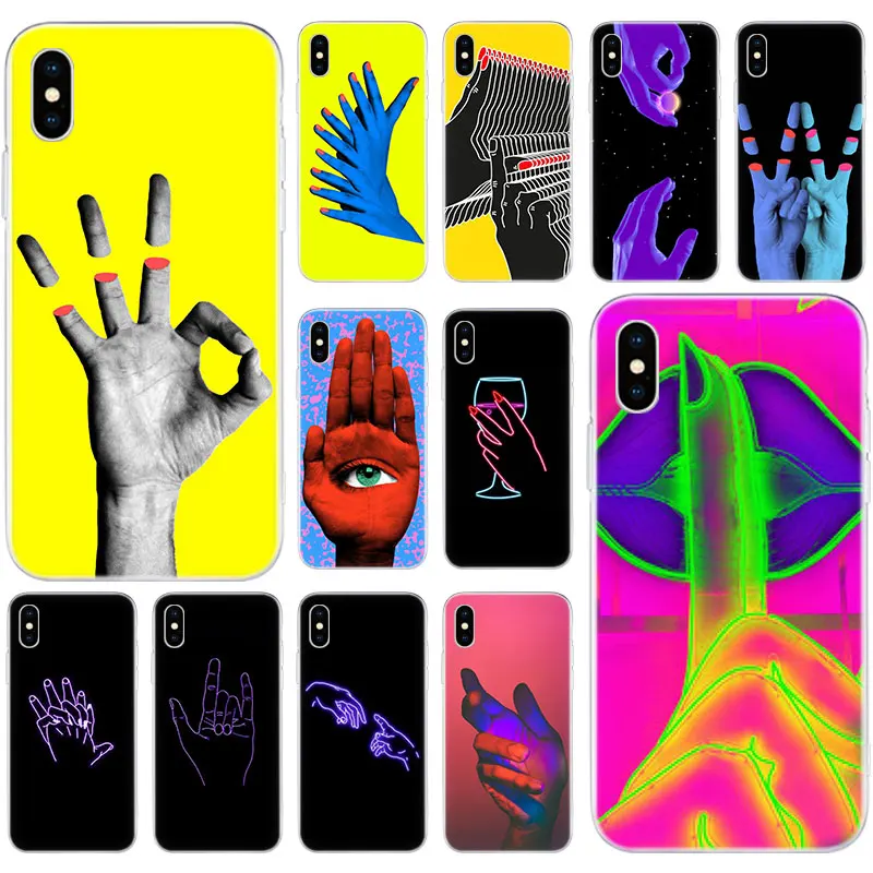 Hot Hands Under Neon Lights Soft Silicone Case for Apple iPhone 11 Pro XS MAX X XR 7 8 Plus 6 6s Plus 5 5S SE Fashion Cover 
Hot Hands Under Neon Lights Soft Silicone Case for Apple iPhone 11 Pro XS MAX X XR 7 8 Plus 6 6s Plus 5 5S SE Fashion Cover