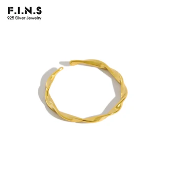 F.I.N.S Korean Fashion Woman Knuckles Ring Authentic 925 Sterling Silver Wave Ring Open Finger Ring Gold Silver Female Costume
F.I.N.S Korean Fashion Woman Knuckles Ring Authentic 925 Sterling Silver Wave Ring Open Finger Ring Gold Silver Female Costume