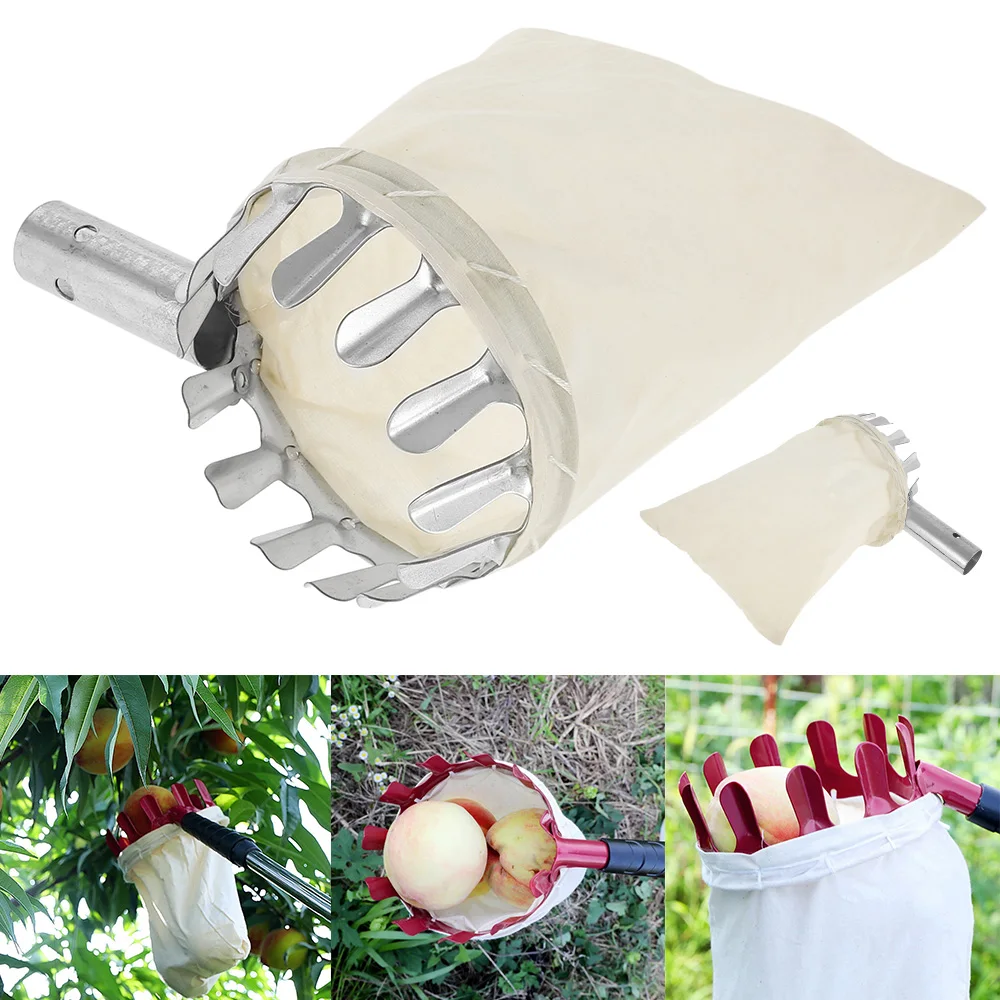 1PC Alloy Fruit Picker Orchard Gardening Apple Peach High Tree Picking Tools Fruit Catcher Collector Gardening Tools
1PC Alloy Fruit Picker Orchard Gardening Apple Peach High Tree Picking Tools Fruit Catcher Collector Gardening Tools