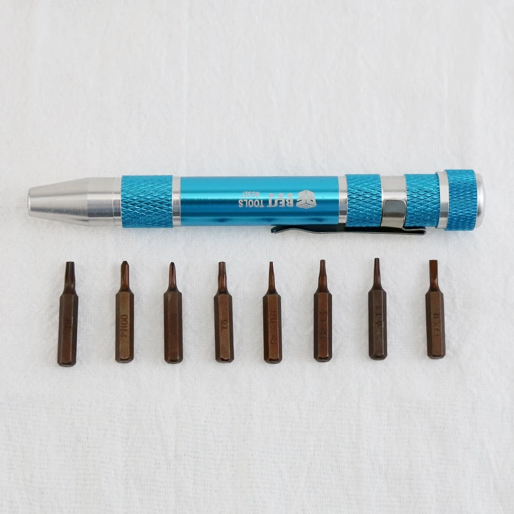8 in 1 Magnetic Precision Screwdriver Set with Pocket Clip Slotted Phillips Screwdriver Bits Kit for Electronics DIY Repair Tool
8 in 1 Magnetic Precision Screwdriver Set with Pocket Clip Slotted Phillips Screwdriver Bits Kit for Electronics DIY Repair Tool
