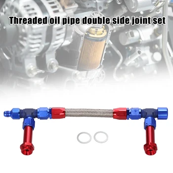 Carb Braided Fuel Line-8 Braided Stainless Steel Carburetor Dual Inlet Line Kit NJ88
Carb Braided Fuel Line-8 Braided Stainless Steel Carburetor Dual Inlet Line Kit NJ88