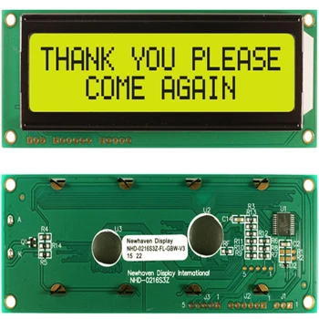5v larger size Yellow display LCD IIC I2C Serial spi RS-232 RS232 TTL Interface NHD-0216S3Z-FL-GBW-V3 PIC16F690 driver uno r3
5v larger size Yellow display LCD IIC I2C Serial spi RS-232 RS232 TTL Interface NHD-0216S3Z-FL-GBW-V3 PIC16F690 driver uno r3
