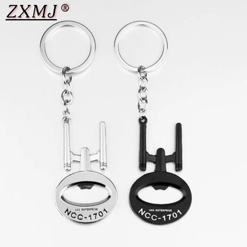 ZXMJ Bottle Opener Spacecraft Keychain keyring 2 Colors NCC 1701 Keychains metal Silvery Black keyring For Jewelry Gift
ZXMJ Bottle Opener Spacecraft Keychain keyring 2 Colors NCC 1701 Keychains metal Silvery Black keyring For Jewelry Gift