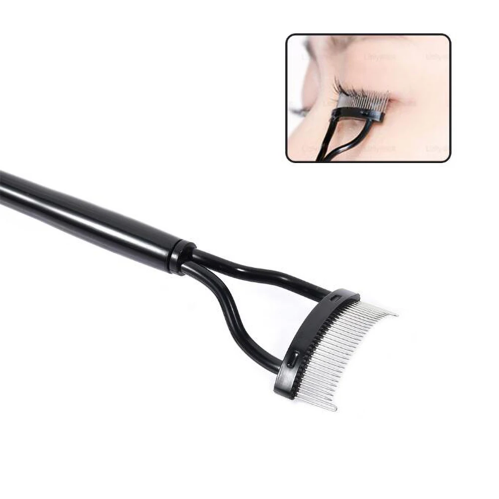 New Arrival Eyelash Comb Lash Separator Lift Curl Metal Brush Mascara Guide Applicator Eyebrow Brush Curler Beauty Makeup Tools
New Arrival Eyelash Comb Lash Separator Lift Curl Metal Brush Mascara Guide Applicator Eyebrow Brush Curler Beauty Makeup Tools