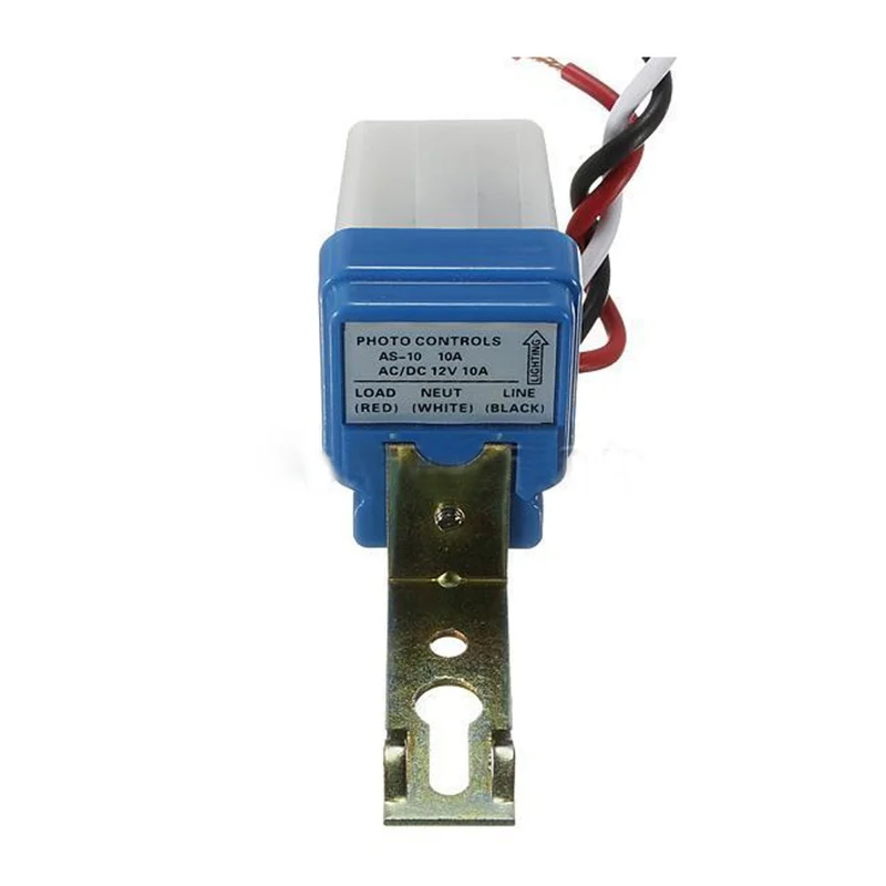 Promotion! 2pcs AC Auto On-Off Photocell Street Light Photoswitch Sensor Switch DC 12V 10A
Promotion! 2pcs AC Auto On-Off Photocell Street Light Photoswitch Sensor Switch DC 12V 10A