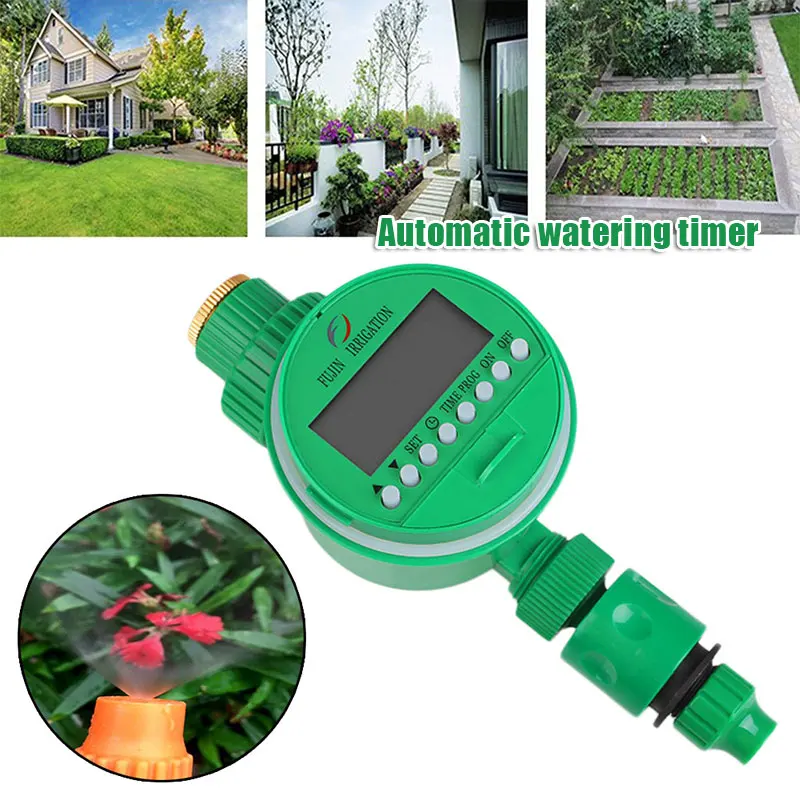 Timer Timer Sprinkler LCD Screen Display Automatic Automatic Irrigation System Watering Plant Periodic Device Water Timer
Timer Timer Sprinkler LCD Screen Display Automatic Automatic Irrigation System Watering Plant Periodic Device Water Timer