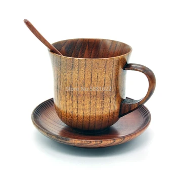 Hot 3Pcs/Set Wooden Cup Saucer Spoon Set Coffee Tea Tools Accessories 
Hot 3Pcs/Set Wooden Cup Saucer Spoon Set Coffee Tea Tools Accessories