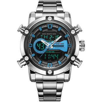 WEIDE Mens Sport Digital Watch Date Alarm Quartz Multiple Time Zone Man Wristwatch relogio masculino Military male clocks 
WEIDE Mens Sport Digital Watch Date Alarm Quartz Multiple Time Zone Man Wristwatch relogio masculino Military male clocks