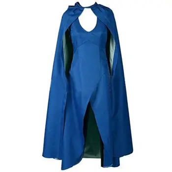 ETASSO Game of Thrones Women Blue Dress Cloak Daenerys Targaryen Anime Cosplay Costume
ETASSO Game of Thrones Women Blue Dress Cloak Daenerys Targaryen Anime Cosplay Costume