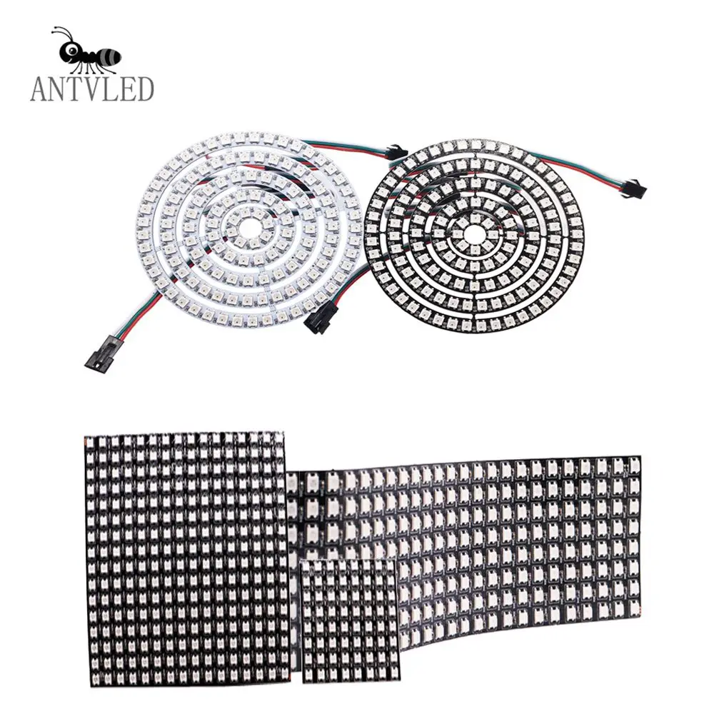 WS2812B LED Digital Flexible Individually Addressable Panel Pixel screen,WS2812B Addressable Led Pixel Ring 5050 RGB DC5V
WS2812B LED Digital Flexible Individually Addressable Panel Pixel screen,WS2812B Addressable Led Pixel Ring 5050 RGB DC5V