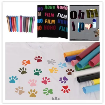 SUNICE 3 Sheet PU Metal and 3 sheet PVC Heat Transfer Vinyl Iron on T-shirt DIY Gift For Festival Decoration 25cmX25cm
SUNICE 3 Sheet PU Metal and 3 sheet PVC Heat Transfer Vinyl Iron on T-shirt DIY Gift For Festival Decoration 25cmX25cm