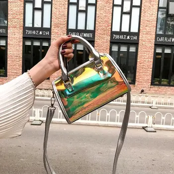 2020 Women Luxuru Style Ins Hot Sale New Korean Version of The Wild Shoulder Messenger Small Square Bag Laser Jelly Fairy Bag
2020 Women Luxuru Style Ins Hot Sale New Korean Version of The Wild Shoulder Messenger Small Square Bag Laser Jelly Fairy Bag
