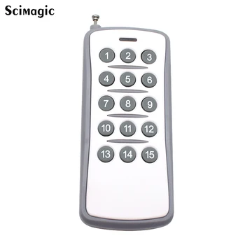 433Mhz EV1527 Learning Code Remote Control Switch 15 Button RF Transmitter Wireless Key For Garage Door Smart Home Device
433Mhz EV1527 Learning Code Remote Control Switch 15 Button RF Transmitter Wireless Key For Garage Door Smart Home Device