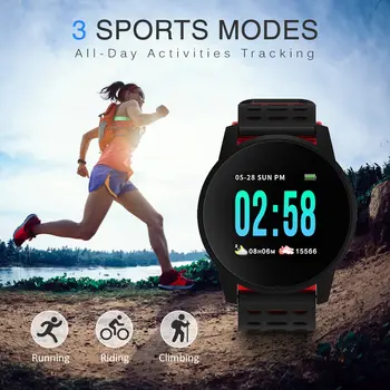 Smart Watch 1.3In IPS Screen Touch Fitness Tracker Watch IP67 Smart Bracelet with Heart Rate Activity Tracking Step Counter
Smart Watch 1.3In IPS Screen Touch Fitness Tracker Watch IP67 Smart Bracelet with Heart Rate Activity Tracking Step Counter