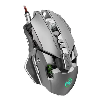 Professional USB Wired Game Mouse 6400 DPI 7 Buttons Gaming Mouse for Macbook Backlight LED Ergonomic Gaming Mouse For Laptop PC
Professional USB Wired Game Mouse 6400 DPI 7 Buttons Gaming Mouse for Macbook Backlight LED Ergonomic Gaming Mouse For Laptop PC