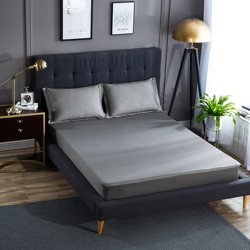 1pcs 100% Egyptian Long-staple Cotton Fitted Sheet Home Hotel Comfortable Solid Color 60S 210*106 High Density Satin Bed Sheet
1pcs 100% Egyptian Long-staple Cotton Fitted Sheet Home Hotel Comfortable Solid Color 60S 210*106 High Density Satin Bed Sheet