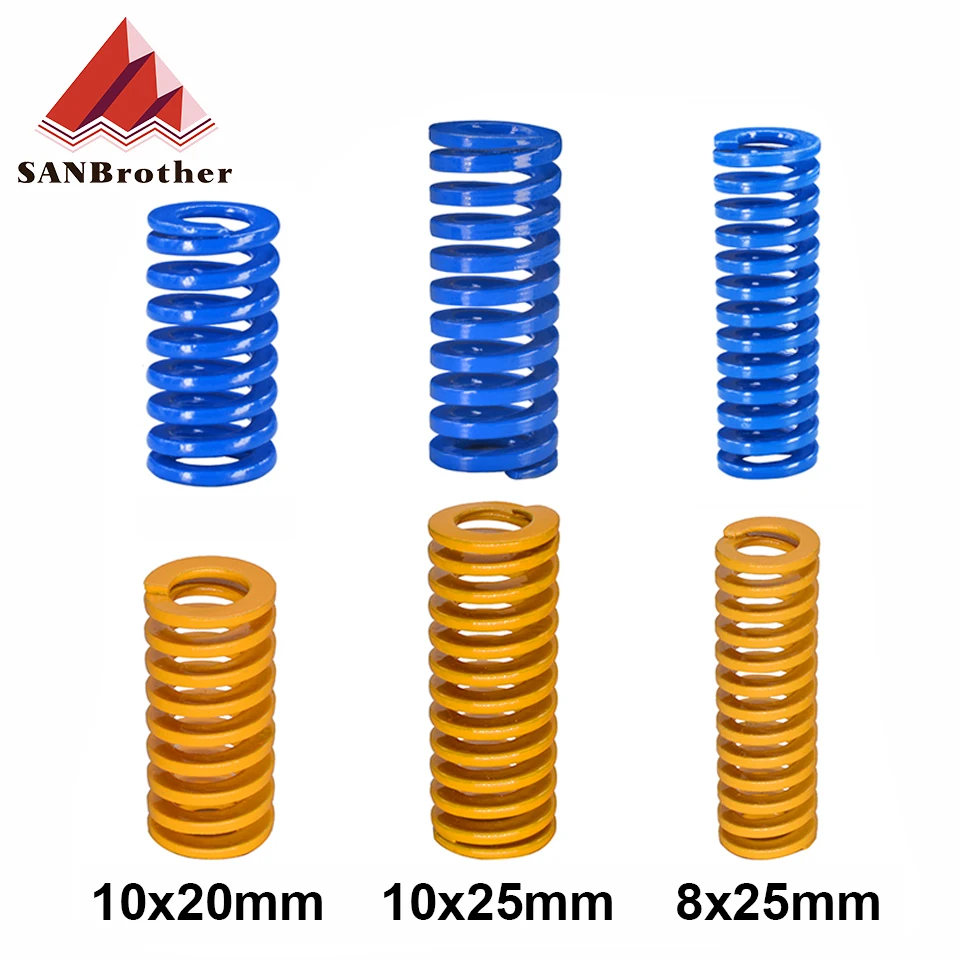 Heated Bed Springs Die Light Load Compression Spring DIY Extrusion Spring for 3D Printer CR-10 10S S4 Ender 3 MK8
Heated Bed Springs Die Light Load Compression Spring DIY Extrusion Spring for 3D Printer CR-10 10S S4 Ender 3 MK8