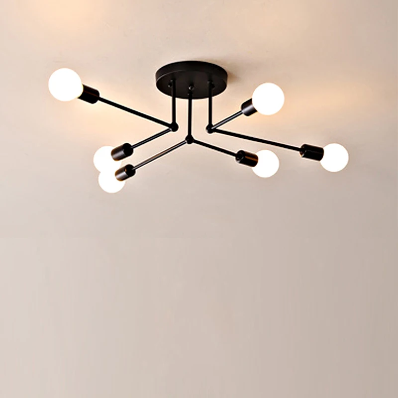 Modern Ceiling Lamp LED Bedroom Home Living Room Wrought Iron Ceiling Lamp Pendant Light 220V E27 (Bulb NOT included)
Modern Ceiling Lamp LED Bedroom Home Living Room Wrought Iron Ceiling Lamp Pendant Light 220V E27 (Bulb NOT included)