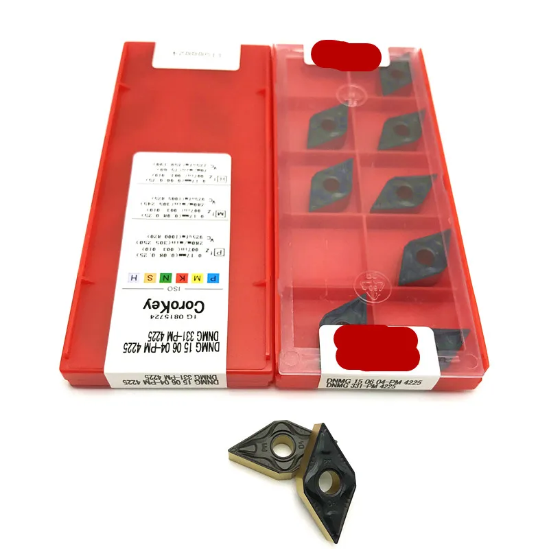 20PCS 45°SANDV high quality lathe tool DNMG150604 PM4225 carbide tool, external turning tool R0.4 CNC lathe tool finishing tool
20PCS 45°SANDV high quality lathe tool DNMG150604 PM4225 carbide tool, external turning tool R0.4 CNC lathe tool finishing tool