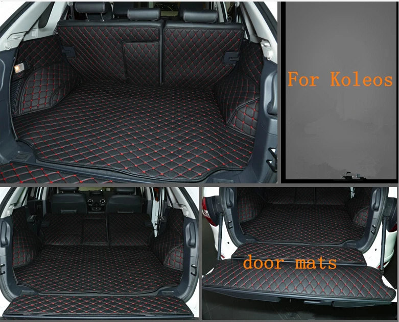 Wholy Covered Non Slip No Odor Special Wholy Set Car Trunk Mats for Renault Koleos Durable Waterproof Boot Carpets
Wholy Covered Non Slip No Odor Special Wholy Set Car Trunk Mats for Renault Koleos Durable Waterproof Boot Carpets
