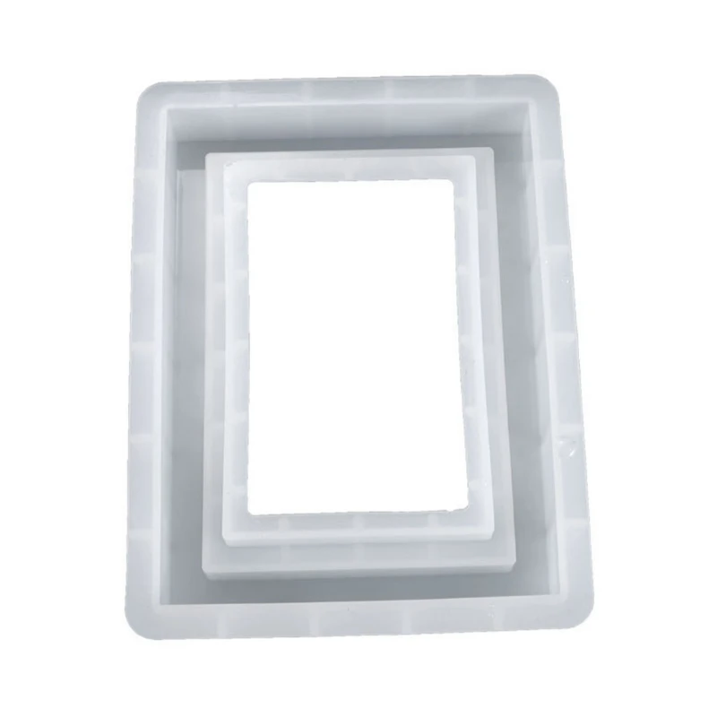 Resin Crystal Epoxy Mold Rectangular Photo Frame Crafts Casting Silicone Mould U4LF
Resin Crystal Epoxy Mold Rectangular Photo Frame Crafts Casting Silicone Mould U4LF