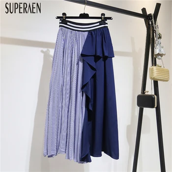 SuperAen Irregular Skirt Female High-Waisted Spring New 2020 Korean Style Women Wild Fashion Casual Skirts Female
SuperAen Irregular Skirt Female High-Waisted Spring New 2020 Korean Style Women Wild Fashion Casual Skirts Female