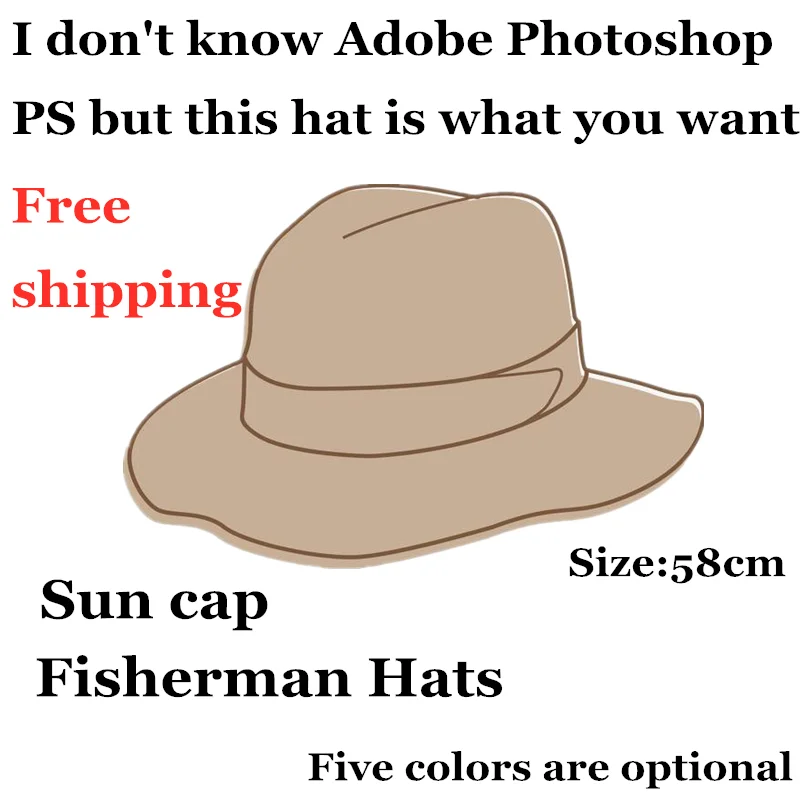 Free shipping Man Hiking flat Bucket Hats with Wide Brim Sun Fishing Hat Dad Camping Caps woman cotton Solid Color Fisherman cap 
Free shipping Man Hiking flat Bucket Hats with Wide Brim Sun Fishing Hat Dad Camping Caps woman cotton Solid Color Fisherman cap