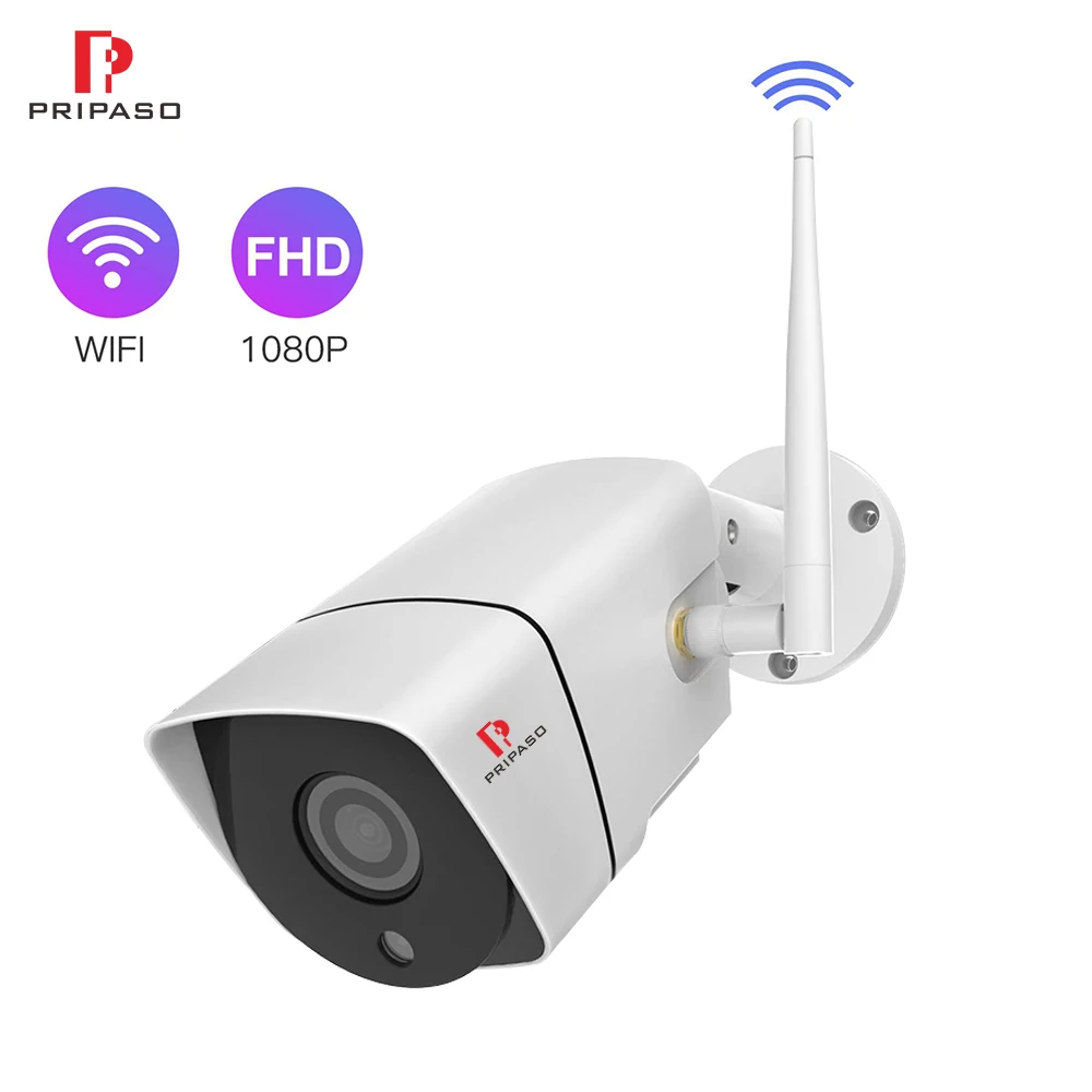 Pripaso Home Security Camera Outdoor WiFi 1080P Waterproof Bullet Camera wireless CCTV Night Vision Indoor Camera TF Card Slot
Pripaso Home Security Camera Outdoor WiFi 1080P Waterproof Bullet Camera wireless CCTV Night Vision Indoor Camera TF Card Slot