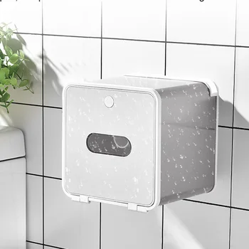GURET Wall Mounted Holder For Paper For Toilet Drainable Tissue Box Portable Toilet Paper Holder Organizer Bathroom Accessories
GURET Wall Mounted Holder For Paper For Toilet Drainable Tissue Box Portable Toilet Paper Holder Organizer Bathroom Accessories