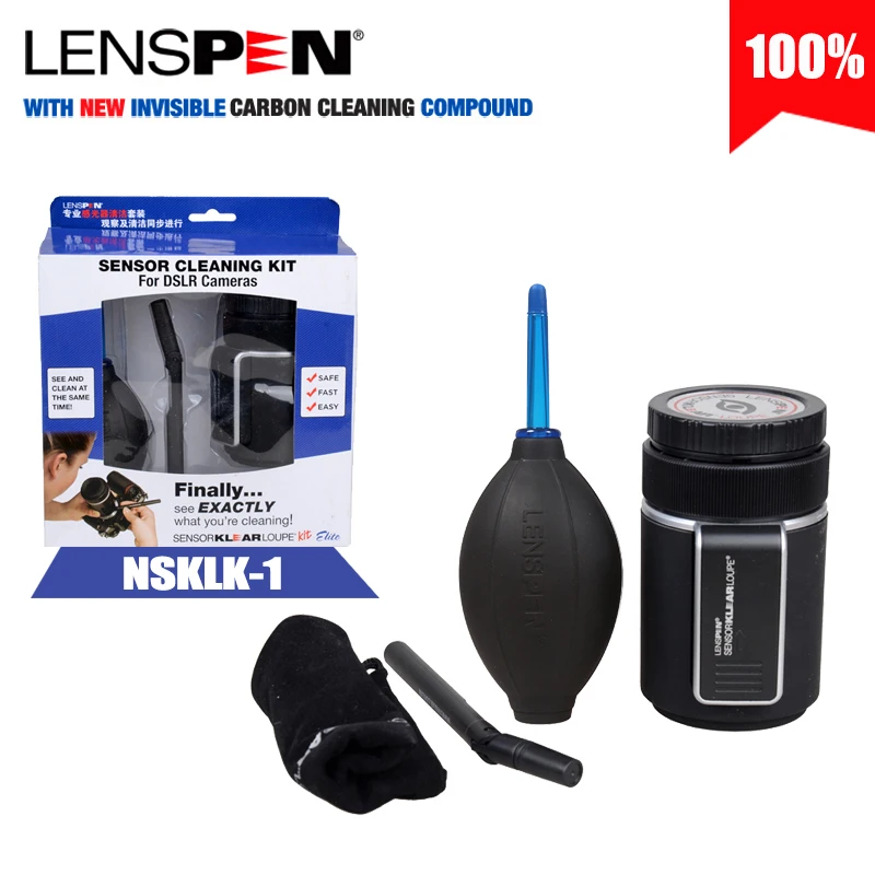 LENSPEN NSKLK-1 Camera Sensor Cleaning Kit with Cleaning Pen + LED 6x magnifier +Blow CCD CMOS Cleaning Solution for Canon Nikon
LENSPEN NSKLK-1 Camera Sensor Cleaning Kit with Cleaning Pen + LED 6x magnifier +Blow CCD CMOS Cleaning Solution for Canon Nikon
