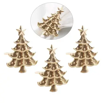 Golden Christmas Tree Napkin Ring Restaurant Hotel Table Ornament Napkin Circle Wedding Napkin Buckle Dinner Party Wedding 5pcs
Golden Christmas Tree Napkin Ring Restaurant Hotel Table Ornament Napkin Circle Wedding Napkin Buckle Dinner Party Wedding 5pcs