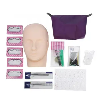 Professional One Training Head Model False Eyelashes Extension Practice Kit Tool For Starter False Eyelashes Individual
Professional One Training Head Model False Eyelashes Extension Practice Kit Tool For Starter False Eyelashes Individual