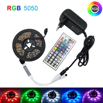 5m 10m 15m 20m LED Strip Light 5050 RGB Strip LED Light 2835 Flexible Ribbon Stripe DC 12V RGB Diode Tape IR Controller Adapter
5m 10m 15m 20m LED Strip Light 5050 RGB Strip LED Light 2835 Flexible Ribbon Stripe DC 12V RGB Diode Tape IR Controller Adapter
