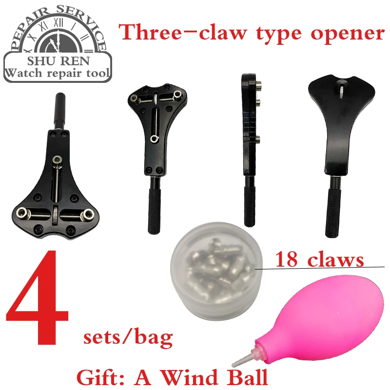 Watch Tool Three-Claw Open Watch Cover Watch Repair Opener Opener Repair Tool Remove Rear Cover Change Battery
Watch Tool Three-Claw Open Watch Cover Watch Repair Opener Opener Repair Tool Remove Rear Cover Change Battery
