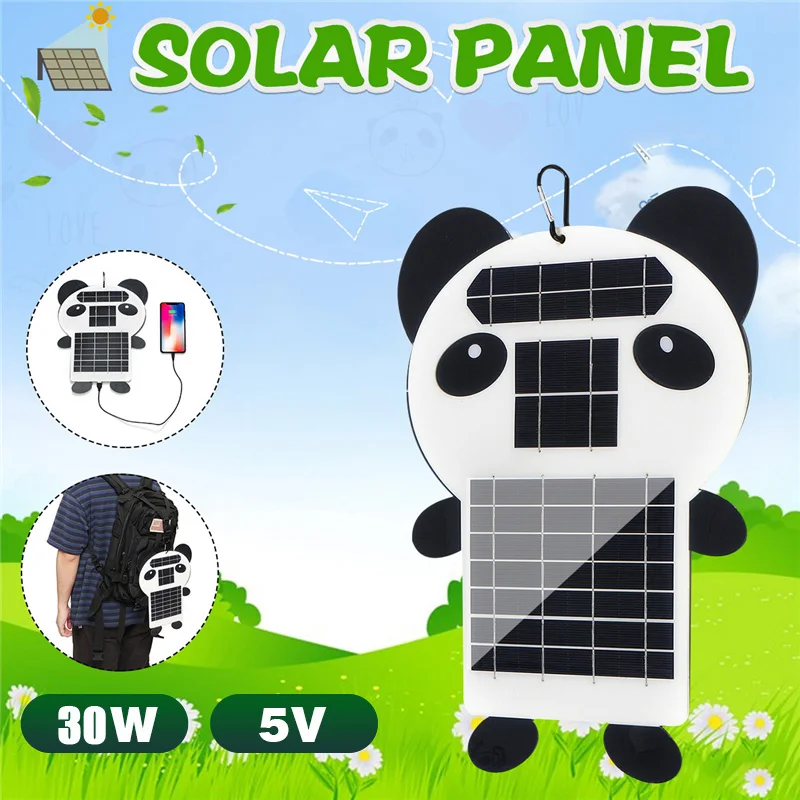 30W 18V Portable Solar Panel Double USB Power Bank Board External Battery Charging Solar Cell Board Crocodile Clips Car charger
30W 18V Portable Solar Panel Double USB Power Bank Board External Battery Charging Solar Cell Board Crocodile Clips Car charger