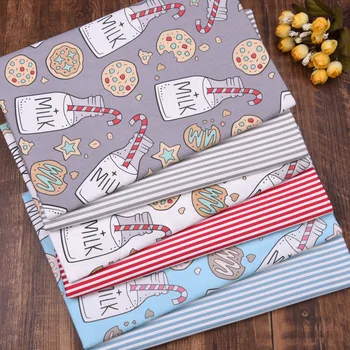 Milk Cookies Twill 100% Cotton fabric Cloth DIY handmade sewing patchwork quilting baby dress tissus tecido home sheet tilda
Milk Cookies Twill 100% Cotton fabric Cloth DIY handmade sewing patchwork quilting baby dress tissus tecido home sheet tilda