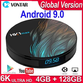 HK1 Max Android TV Box Android 9.0 Smart TV Box 4K Quad Core 2.4G/5G WiFi BT4.0 Media Player 4GB RAM 64G/128G ROM PK X96/H96 Max
HK1 Max Android TV Box Android 9.0 Smart TV Box 4K Quad Core 2.4G/5G WiFi BT4.0 Media Player 4GB RAM 64G/128G ROM PK X96/H96 Max