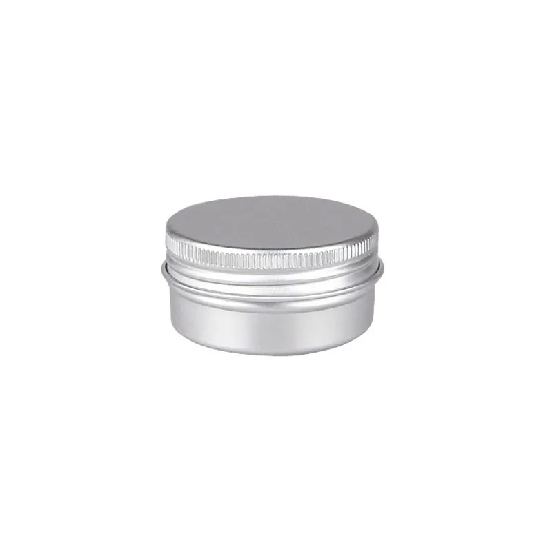 

100PCS/LOT-30G Cream Jar,Aluminum Cosmetic Container,Empty Lotion Canister,Sample Mask Sub-bottling,Screw Cap Pot