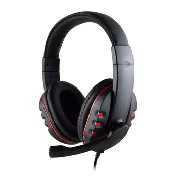 3.5mm Gaming Headset Headphone w/ Microphone Volume Control for Sony PS4 PlayStation 4 for PC
3.5mm Gaming Headset Headphone w/ Microphone Volume Control for Sony PS4 PlayStation 4 for PC