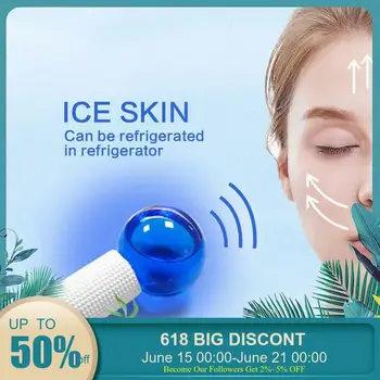 1 pcs Beauty Ice Hockey Energy Beauty Crystal Ball Facial Cooling Ice Globes Water Wave For Face and Eye massage
1 pcs Beauty Ice Hockey Energy Beauty Crystal Ball Facial Cooling Ice Globes Water Wave For Face and Eye massage