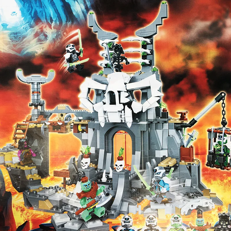 New 2020 Ninja Series Skull Sorcerer Dungeon Cole Building Blocks Classic Ninjagoer Model 71722 Sets with Figures Bricks Toys
New 2020 Ninja Series Skull Sorcerer Dungeon Cole Building Blocks Classic Ninjagoer Model 71722 Sets with Figures Bricks Toys