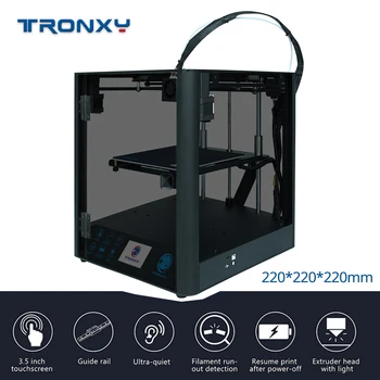 TRONXY D01 Industrial Linear Guide 3D Printer with Acrylic Mask Printing 220*220*220mm Titan Extruder 3.5 inch Touch Screen
TRONXY D01 Industrial Linear Guide 3D Printer with Acrylic Mask Printing 220*220*220mm Titan Extruder 3.5 inch Touch Screen