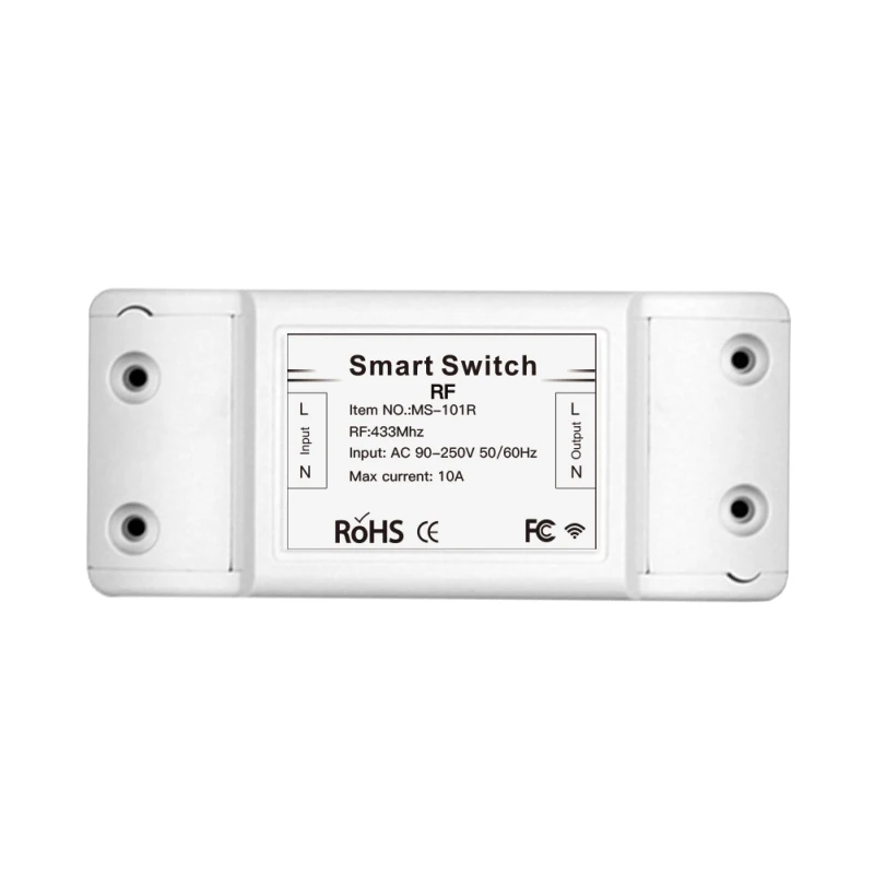 RF433 Wireless Smart Switch model Remote Control Receiver Home appliance renovation Wireless RF remote control switch
RF433 Wireless Smart Switch model Remote Control Receiver Home appliance renovation Wireless RF remote control switch