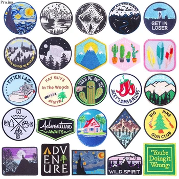 Prajna Outdoor Hiking Patch Iron On Patches On Clothes Embroidered Patches For Clothing Stripes Adventure Badges Clothing Jacket
Prajna Outdoor Hiking Patch Iron On Patches On Clothes Embroidered Patches For Clothing Stripes Adventure Badges Clothing Jacket