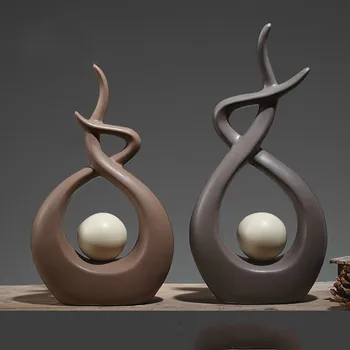 Creative two-piece set of desktop ornaments Nordic ceramic crafts home living room Decorations LM5021154py
Creative two-piece set of desktop ornaments Nordic ceramic crafts home living room Decorations LM5021154py