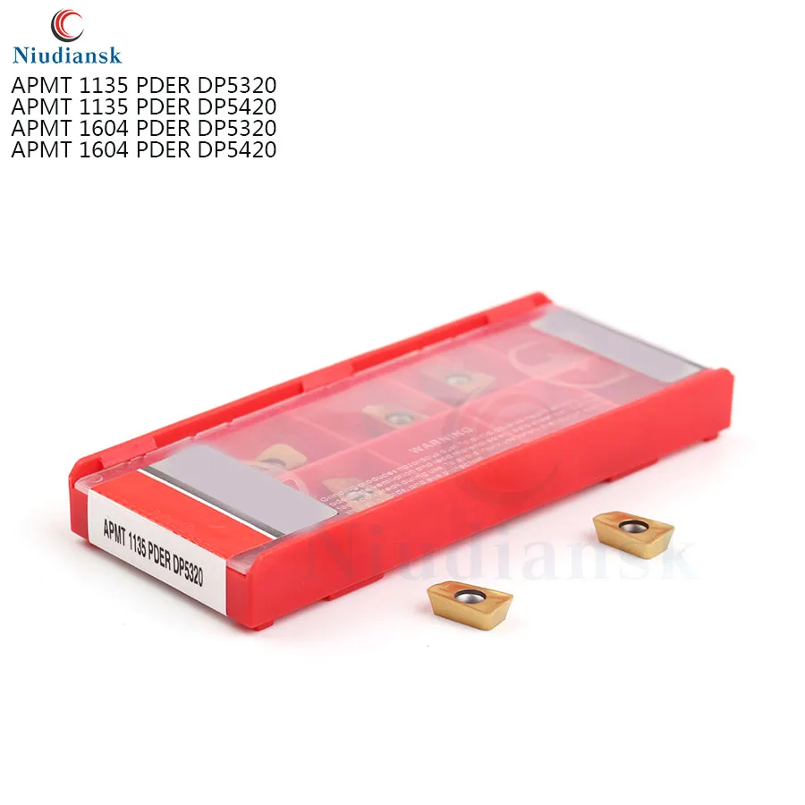 APMT1135 PDER APMT1604 DP5420 DP5320 высокого качества фрезерный инструмент твердосплавный